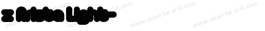 z Arista Light字体转换